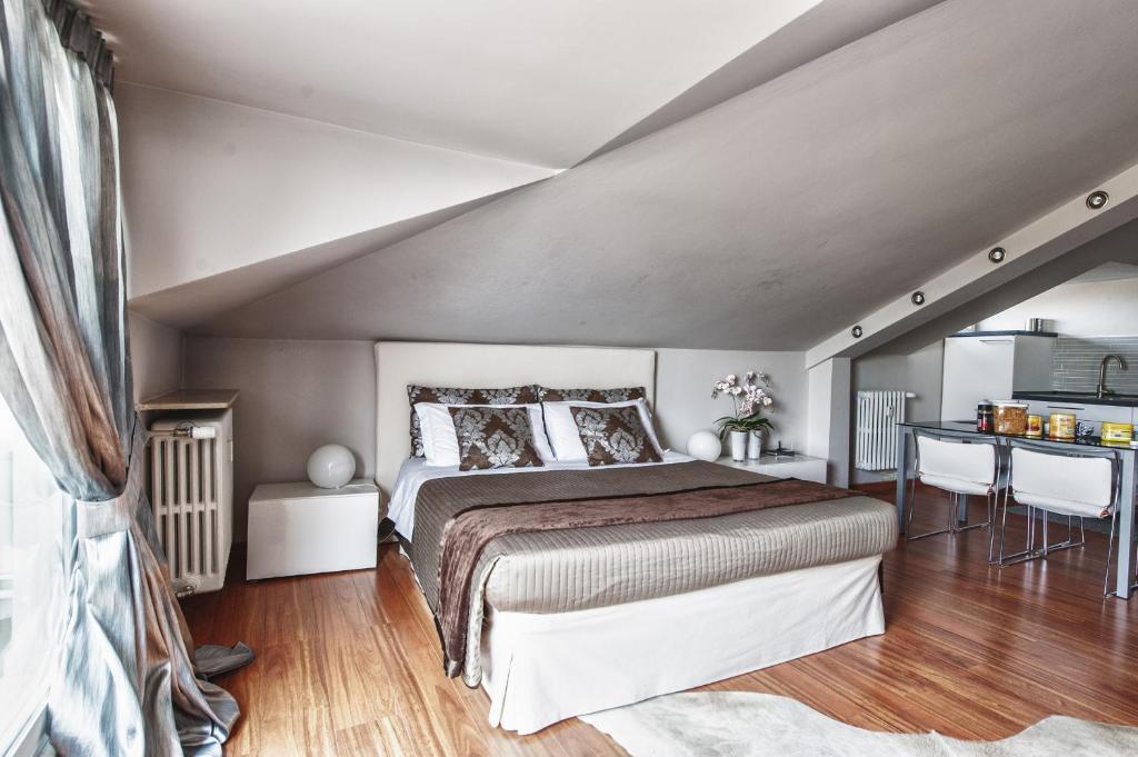 Cute & Cozy Terrace Apartment Bergamo Ruang foto