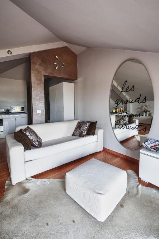 Cute & Cozy Terrace Apartment Bergamo Ruang foto