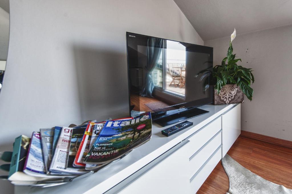 Cute & Cozy Terrace Apartment Bergamo Ruang foto